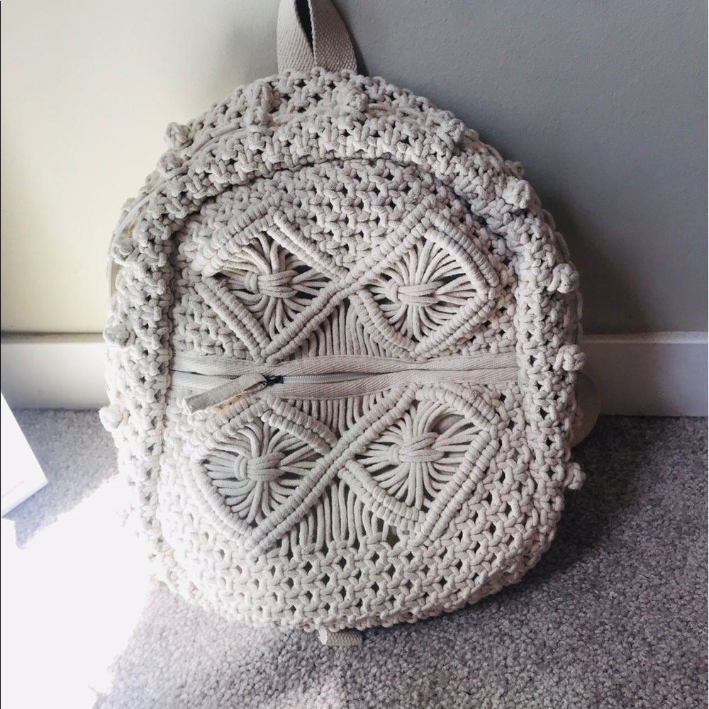 Luca & Grae Small Crochet Backpack